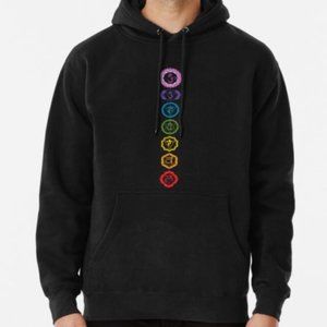 CHAKRA HOODIE - The 7 Centers of Force Unisex Pullover Hoodie